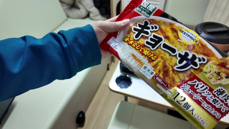 冷凍食費を持つ人